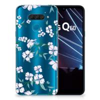 LG Q60 Uniek TPU Case Blossom White - thumbnail