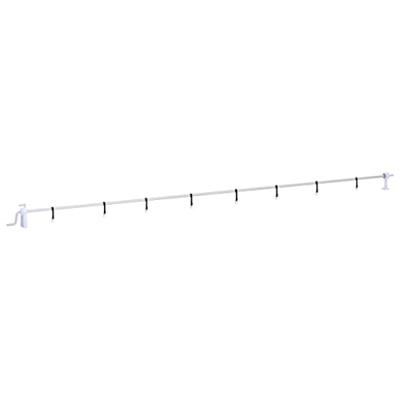 VidaXL Zwembadhoesroller met kunststof frame