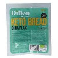 Keto brood chia flax glutenvrij bio demeter 250 Gram - thumbnail