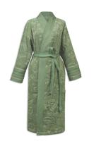 Pip Studio Pip Studio Jasmin Jacquard Bathrobe Groen S - thumbnail