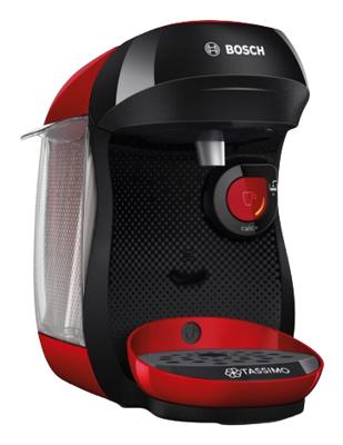 Bosch Tassimo HAPPY TAS103E Capsulemachine Zwart, Rood