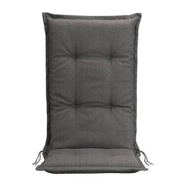 Le Sud tuinstoelkussen Eco - canvas - grijs - 123x50x8cm