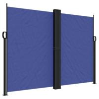 Windscherm uittrekbaar 180x600 cm blauw - thumbnail