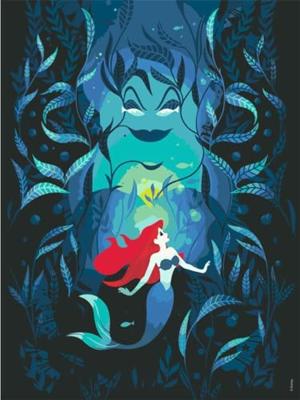 Ravensburger Creart schilderen op nummer - ariel en ursula