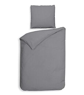Heckett & Lane Heckett & Lane Banda Dekbedovertrek 140x200/220 Glacier Grey