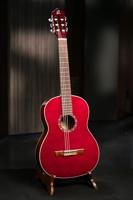 Ortega R121 klassieke gitaar wijnrood met gigbag - thumbnail