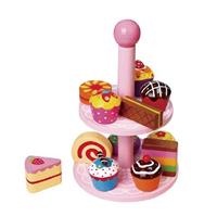 VIGA cupcakes met taartplateau, afm 25,5 cm, 1 set - thumbnail