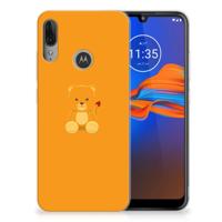 Motorola Moto E6 Plus Telefoonhoesje met Naam Baby Beer - thumbnail