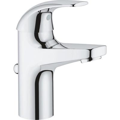 Wastafelkraan GROHE Start Curve 1-gats S-size met Waste en 28 mm Cartouche Chroom Wastafelkraan GROHE Start Curve 1-gats S-size met Waste en 28 mm Cartouche Chroom