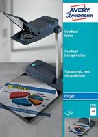 Avery-Zweckform 2502 2502 Folie voor overheadprojectoren DIN A4 Inkjet Transparant 50 stuk(s) - thumbnail