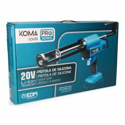 Electric Silicone Gun Koma Tools Pro Series Blauw Zwart 43,8 x 6,8 x 27 cm Electric Silicone Gun Koma Tools Pro Series Blauw Zwart 43,8 x 6,8 x 27 cm