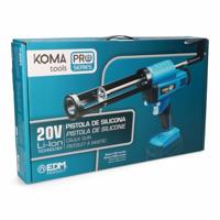 Electric Silicone Gun Koma Tools Pro Series Blauw Zwart 43,8 x 6,8 x 27 cm - thumbnail