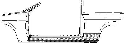 Oversizedeel Ona/man B 75-81 Dorpel 2d 375701 Oversizedeel Ona/man B 75-81 Dorpel 2d 375701