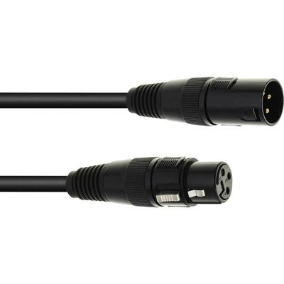 Eurolite DMX Verbindingskabel [1x XLR-stekker 3-polig - 1x XLR-stekker 3-polig] 15 m