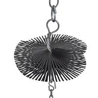 VidaXL Schoorsteenveegborstel rond ø 15 cm - thumbnail