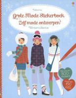Usborne Publishers Grote mode stickerboek   zelf mode ontwerpen wintercollectie - thumbnail