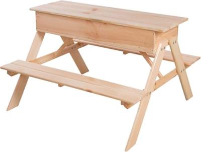 Picknicktafel met zandbak voor kinderen Picknicktafel met zandbak voor kinderen