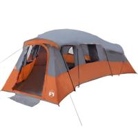 Tent Grijs en oranje Large Polyester - thumbnail