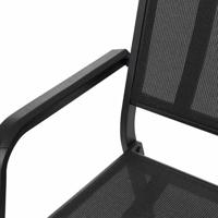 Siena Garden Tesoro M29539 Tuinbank Aluminium, Kunststof Antraciet (mat), Zwart, Zilver - thumbnail