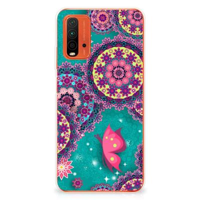 Xiaomi Poco M3 | Hoesje maken | Cirkels en Vlinders