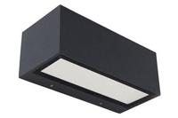 Lutec Strakke wandlampGemini antraciet - 5189101118 - thumbnail