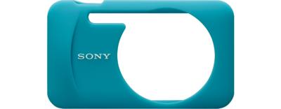 Sony Siliconen Case Voor W730/WX60/WX80/WX200 - Blauw Sony Siliconen Case Voor W730/WX60/WX80/WX200 - Blauw