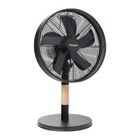 Bestron dft35wb tafelventilator (zwart/houtkleur, ø 35 cm) - thumbnail