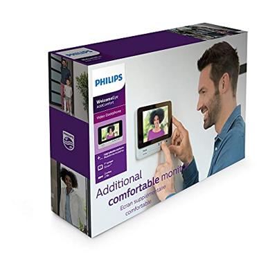 Philips Extra monitor voor Video-deurintercom 2-draads Grijs Philips Extra monitor voor Video-deurintercom 2-draads Grijs
