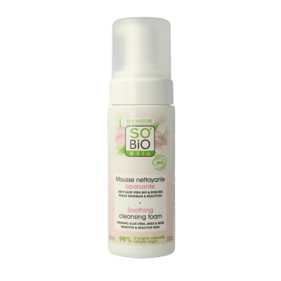 So Bio Etic Aloe vera cleansing foam 150 Milliliter