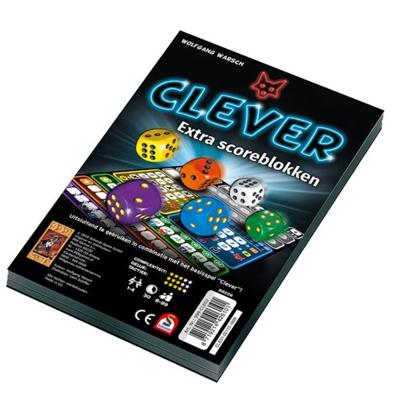 999 Games Clever Challenge Scoreblokken 2 Stuks