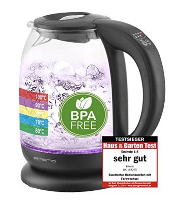 Emerio WK-119255.5 Waterkoker Zwart - thumbnail