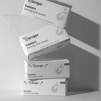 Ranqer gamestoel / bureaustoel wieltjes voor harde vloeren - thumbnail