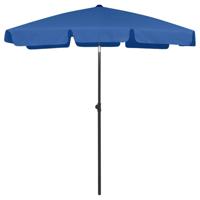 VidaXL Strandparasol 180x120 cm azuurblauw - thumbnail