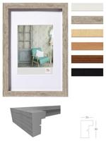 walther+ design EA030N Wissellijst Papierformaat: 20 x 30 cm Bruin - thumbnail