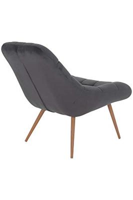 Artistiq Fauteuil 'Jurre' Velvet, kleur Grijs Artistiq Fauteuil 'Jurre' Velvet, kleur Grijs