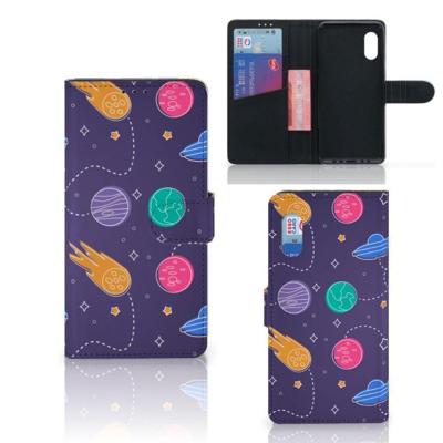Samsung Xcover Pro | Wallet Case | met Pasjes | Space