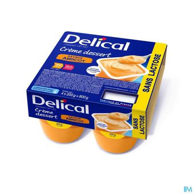 Delical Creme Dessert Hp-hc Z/lact.abrik 4x125g Nf