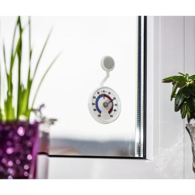 Hama Raamthermometer Rond Analoog