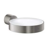 GROHE Atrio Bekerhouder - 5.6x10.2x3.5cm - zonder glas - supersteel 40305DC3 - thumbnail