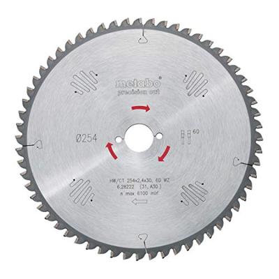 Metabo 628053000 Cirkelzaagblad 300 mm 1 stuk(s)