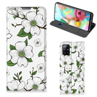 Samsung Galaxy A71 Smart Cover Dogwood Flowers - thumbnail