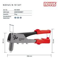 Novus Popnageltang N-10 SET - 032-0038 - thumbnail