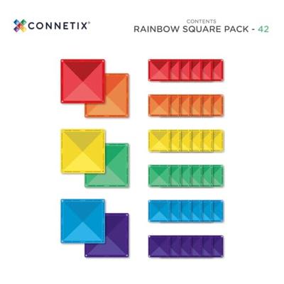 Connetix Vierkanten 42 stuks