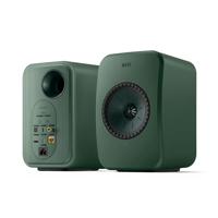 KEF LSX II LT Wireless-boekenplankluidsprekers | Muziek | Tv en Home Cinema | Gamen | HDMI ARC | USB-C | Bluetooth | AirPlay 2 | Chromecast | Spotify (Groen) - thumbnail