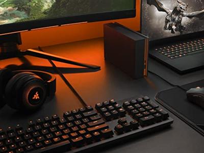 Seagate FireCuda® Gaming Hub 8 TB Externe harde schijf (3,5 inch) USB-A 3.2 Gen 1 Zwart, RGB STKK8000400