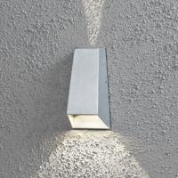 Konstsmide Gnosjö Konstsmide AL 7911-310 LED-buitenlamp (wand) Energielabel: G (A - G) LED LED vast ingebouwd 6 W Zilver-grijs - thumbnail
