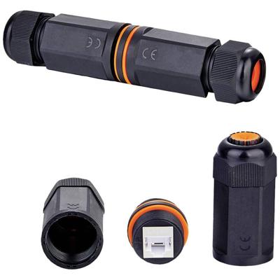 VALUE RJ-45 koppelstuk, afgeschermd, Cat.6A (Class EA), Outdoor/Industrial, zwart VALUE RJ-45 koppelstuk, afgeschermd, Cat.6A (Class EA), Outdoor/Industrial, zwart