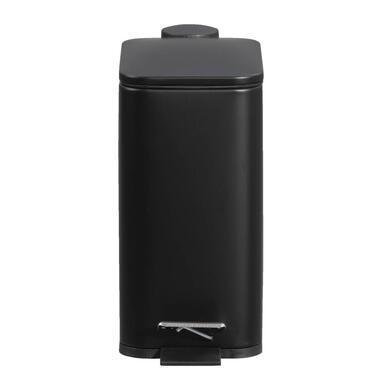 Pedaalemmer Slim - 5 liter - zwart - 28,9x14x28,3 cm