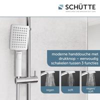 Opbouw Regendoucheset Schutte Mallorca Chroom - thumbnail