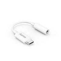 USB-C-adapter op 3,5 mm aansluiting, wit - thumbnail